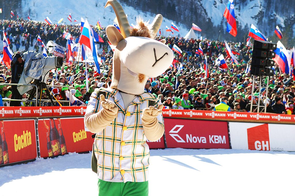 Maskottchen von Planica