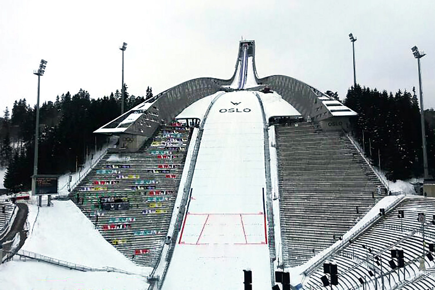 LIVE TeamWettbewerb bei der "Raw Air" am Holmenkollen in Oslo