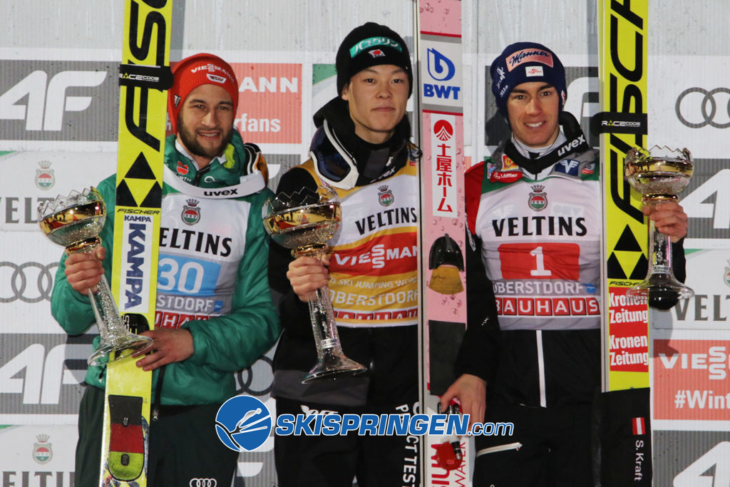 Markus Eisenbichler, Ryoyu Kobayashi, Stefan Kraft