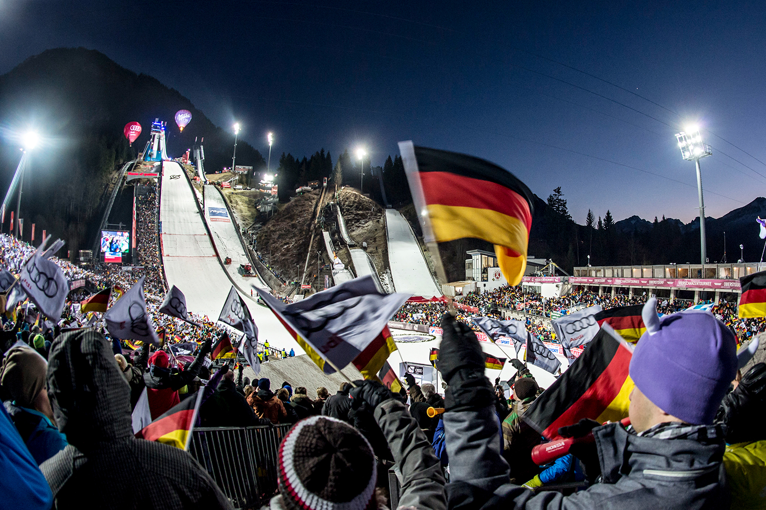 Panoramica dell’evento: informazioni e programma di partenza per i campionati dei quattro trampolini a Oberstdorf