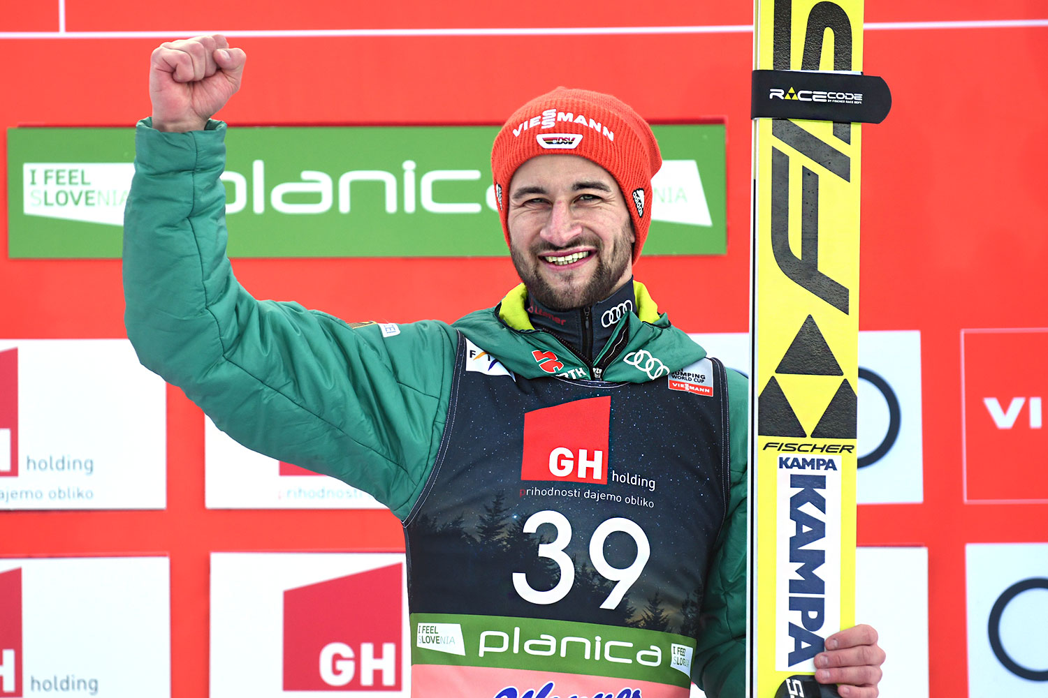 Markus Eisenbichler fliegt in Planica zu erstem Weltcupsieg