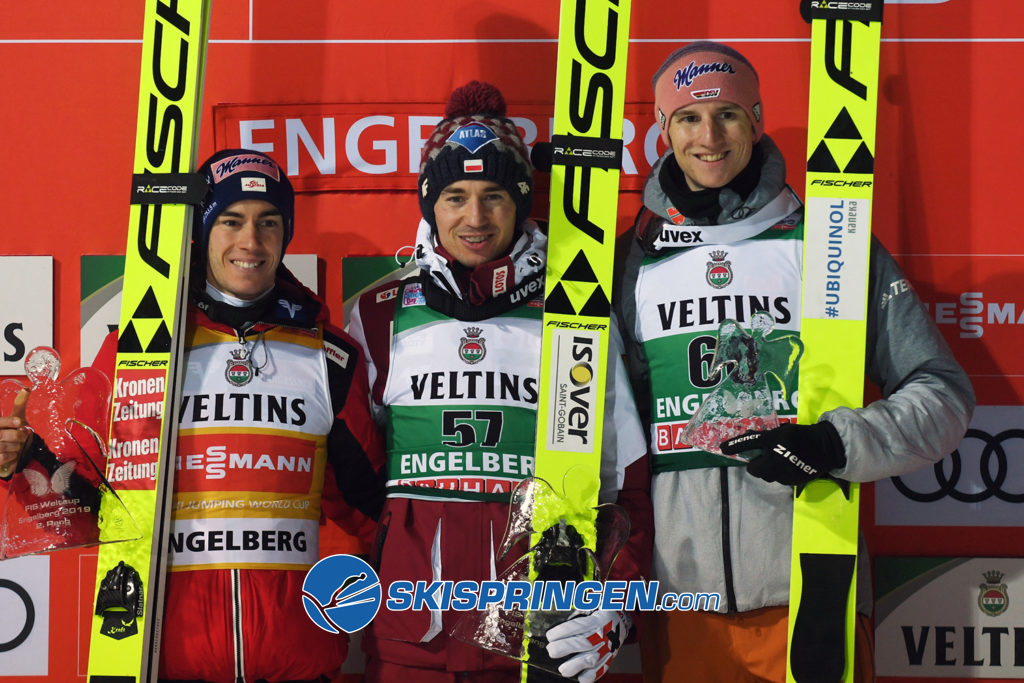 Stefan Kraft, Kamil Stoch, Karl Geiger