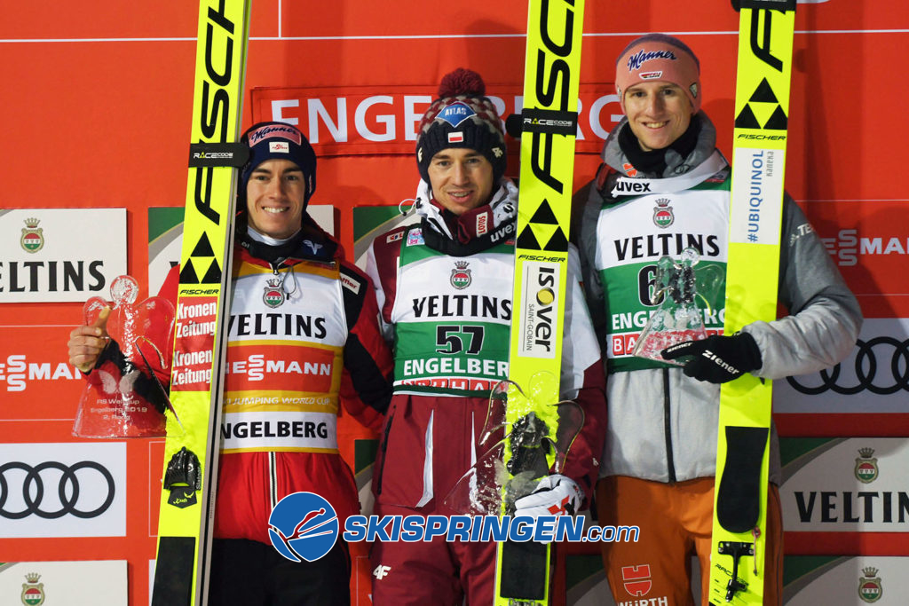 Stefan Kraft, Kamil Stoch, Karl Geiger