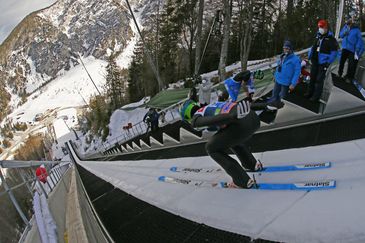 LIVE TeamSkifliegen der Skispringer in Planica