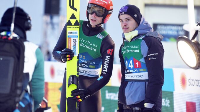 Constantin Schmid Philipp Raimund WM Planica 2023