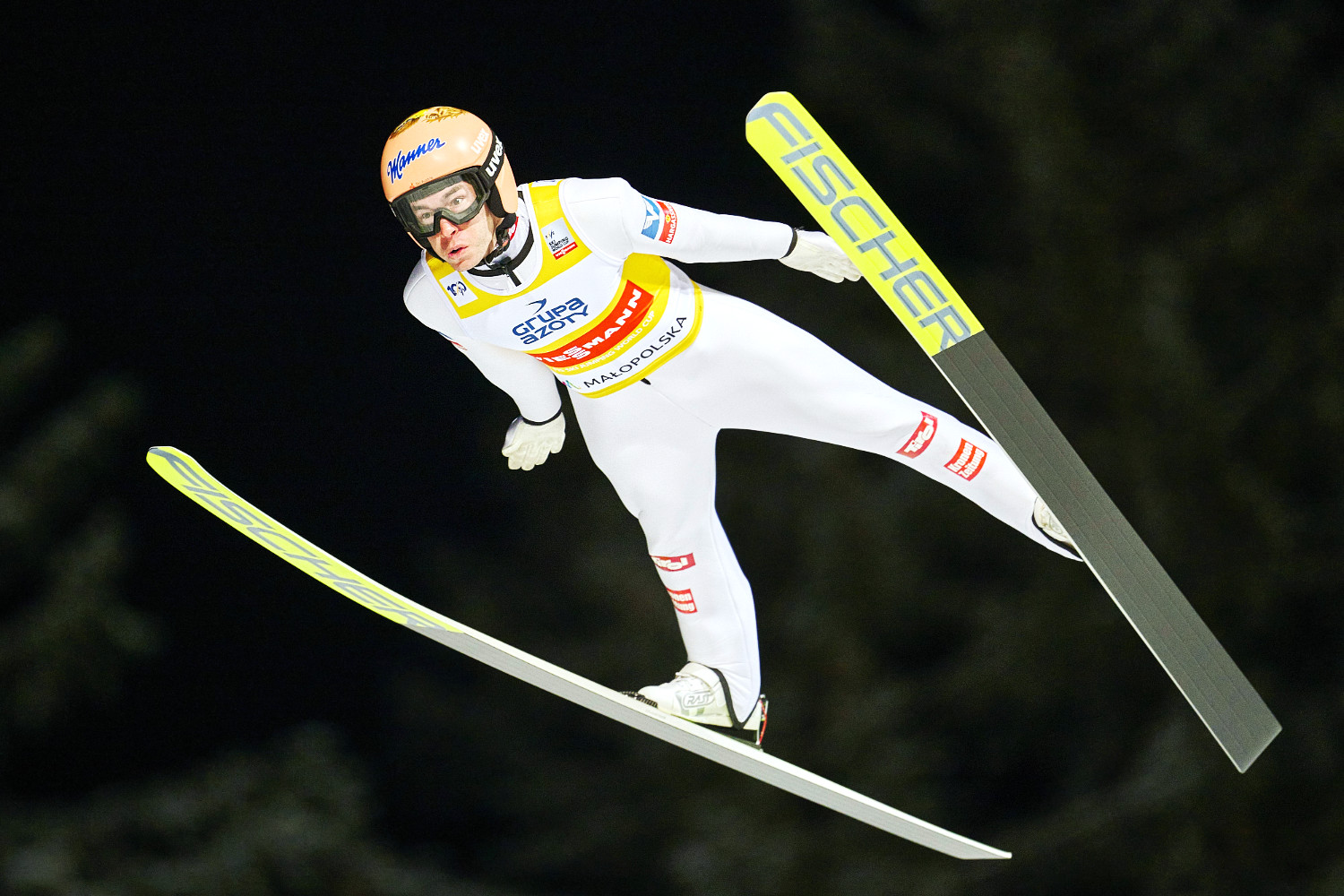 Knapp vor Andreas Wellinger Stefan Kraft springt bei PolenTour in